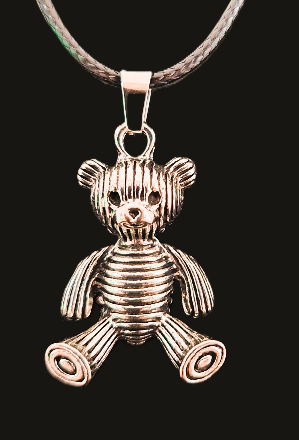 Vintage Bear Necklace N-4