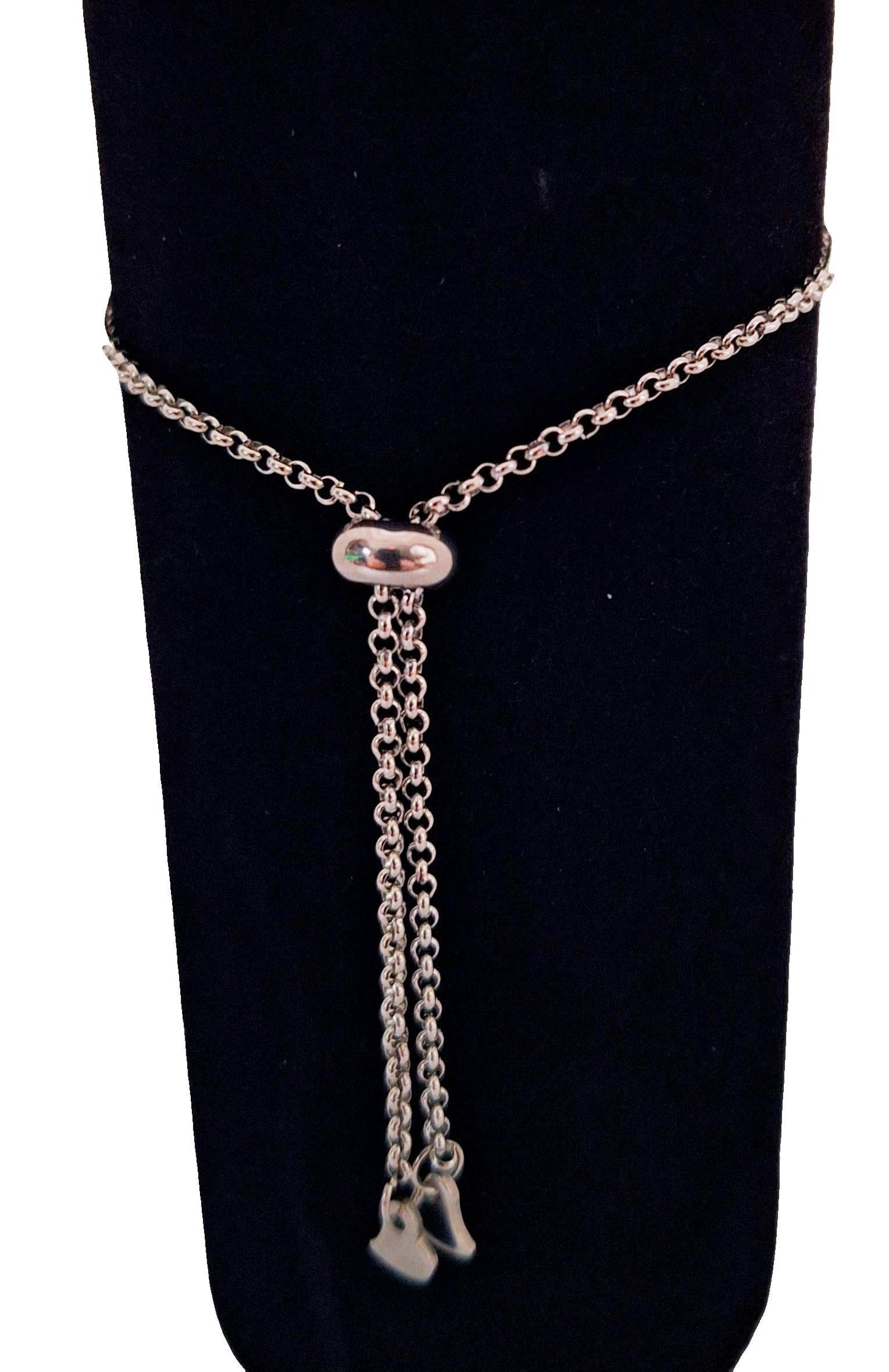 Adjustable Heart Bracelet Anklet B-28 Chain for Versatile Styling
