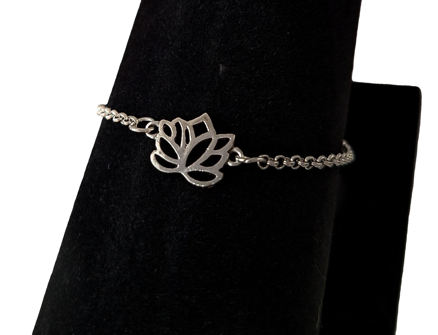 Lotus Leaf Bracelet B-73 chain