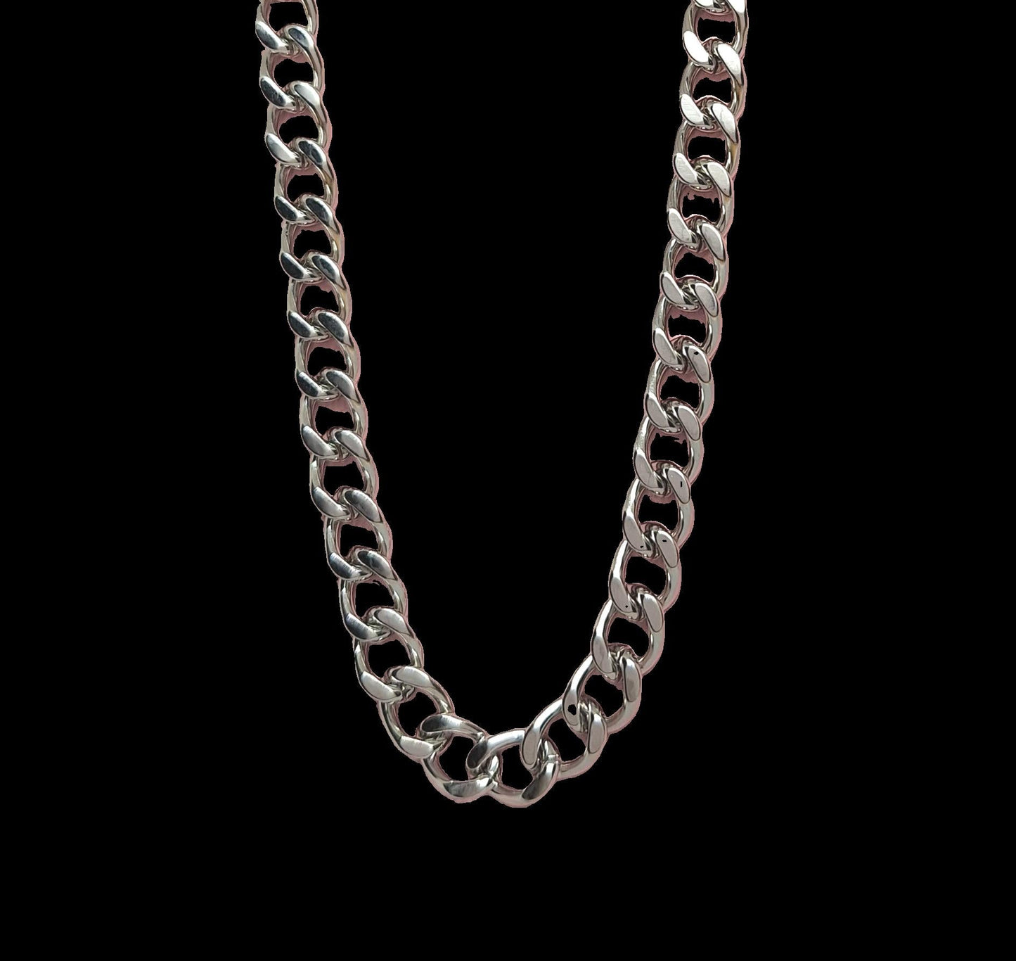 Cuban Titanium Necklace 7MM 20" N-18 Both men and women