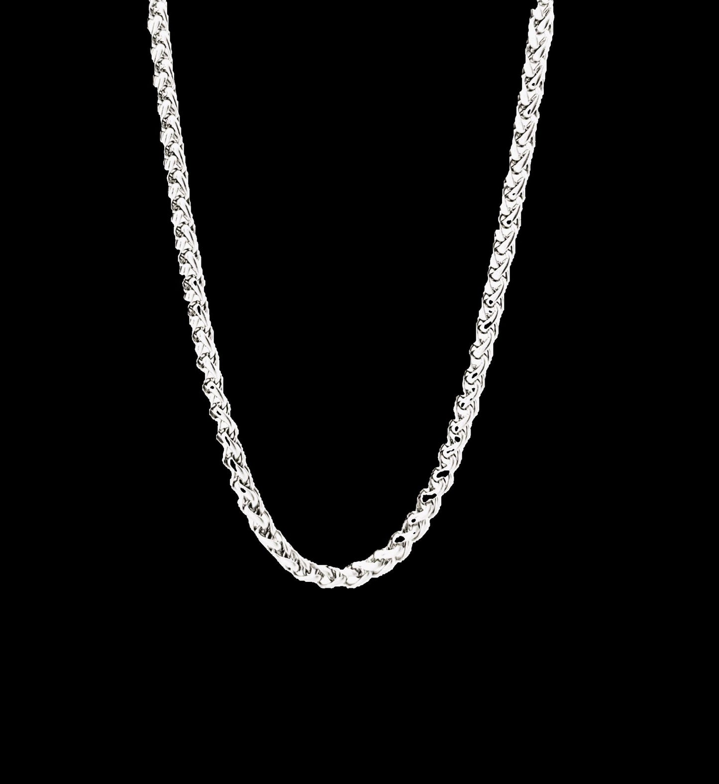 Keel Steel Titanium 4MM 20" Chain N-41 both men and women