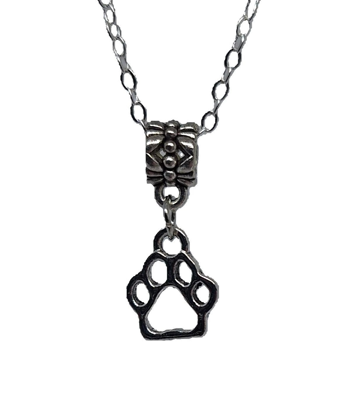 Dog Paw Necklace N-5 For both men or women 20"
