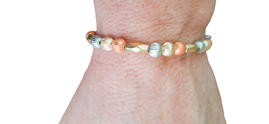 Lantern and CCB Bracelet B-17 stretchy
