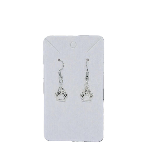 Dog Paw Earrings E-44-.75