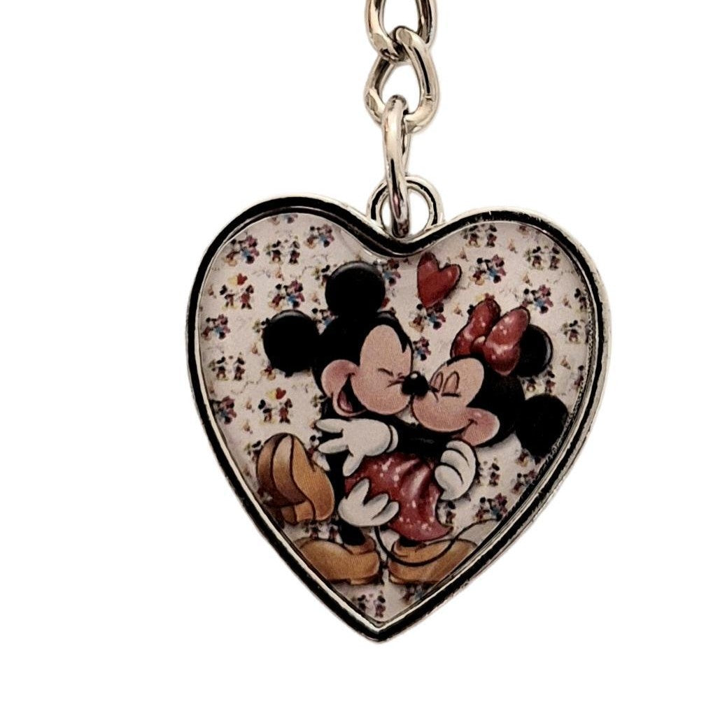 Mickey & Minnie: "Mickey and Minnie Mouse Disney keychain - classic characters"