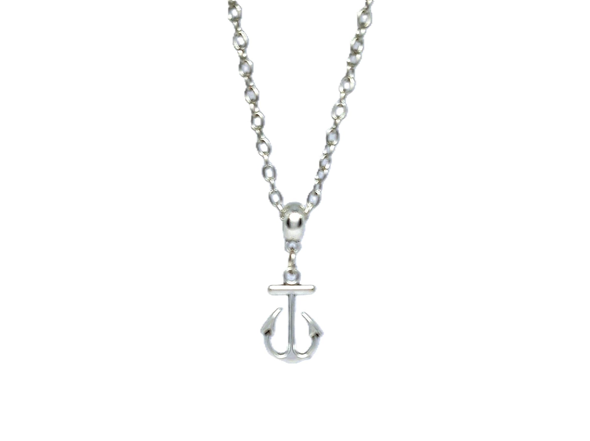 Anchor Necklace N-22 Small - Mae's Studio Jewelry