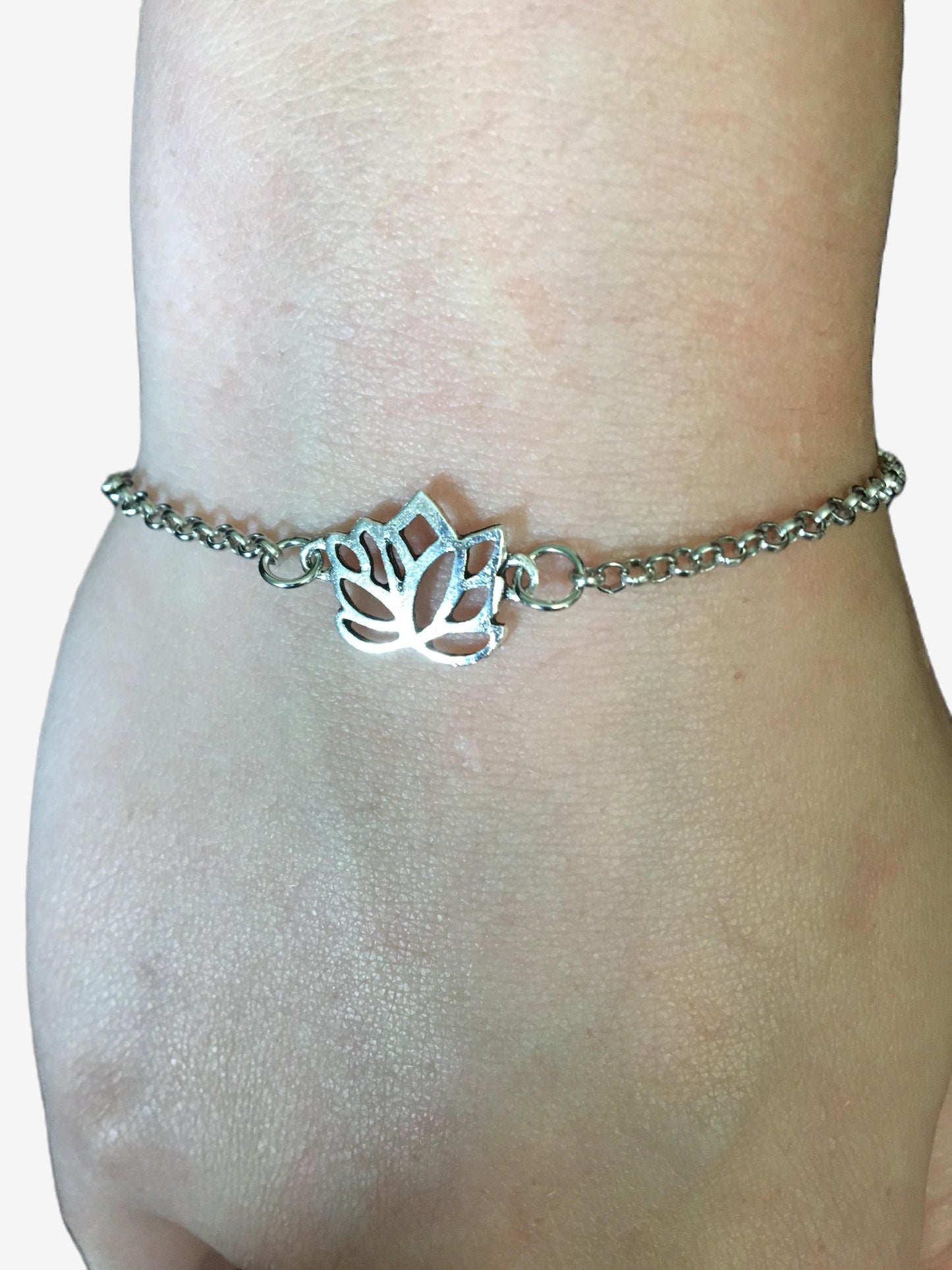 Lotus Leaf Bracelet B-73 chain